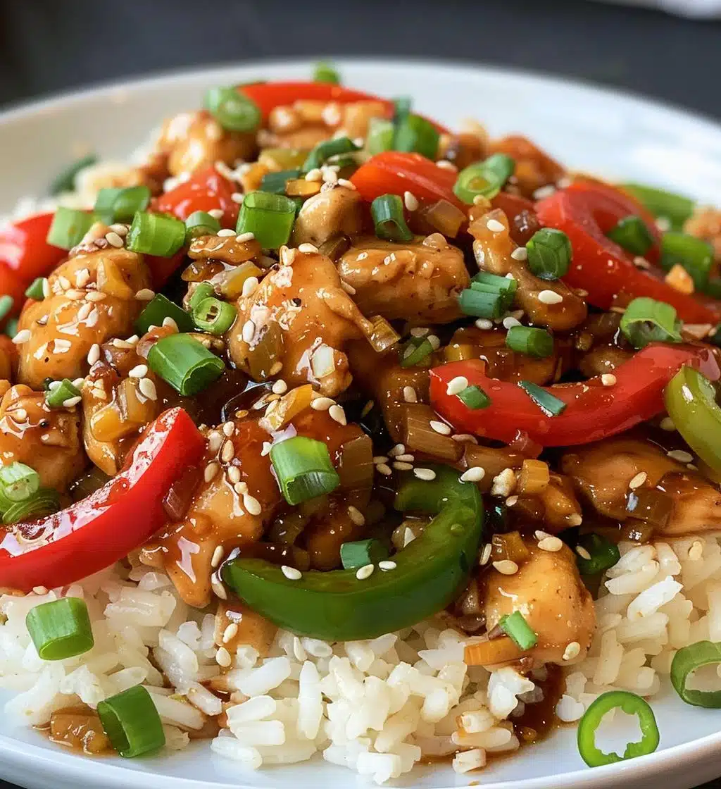 Teriyaki Chicken Rice Peppers - detail 1