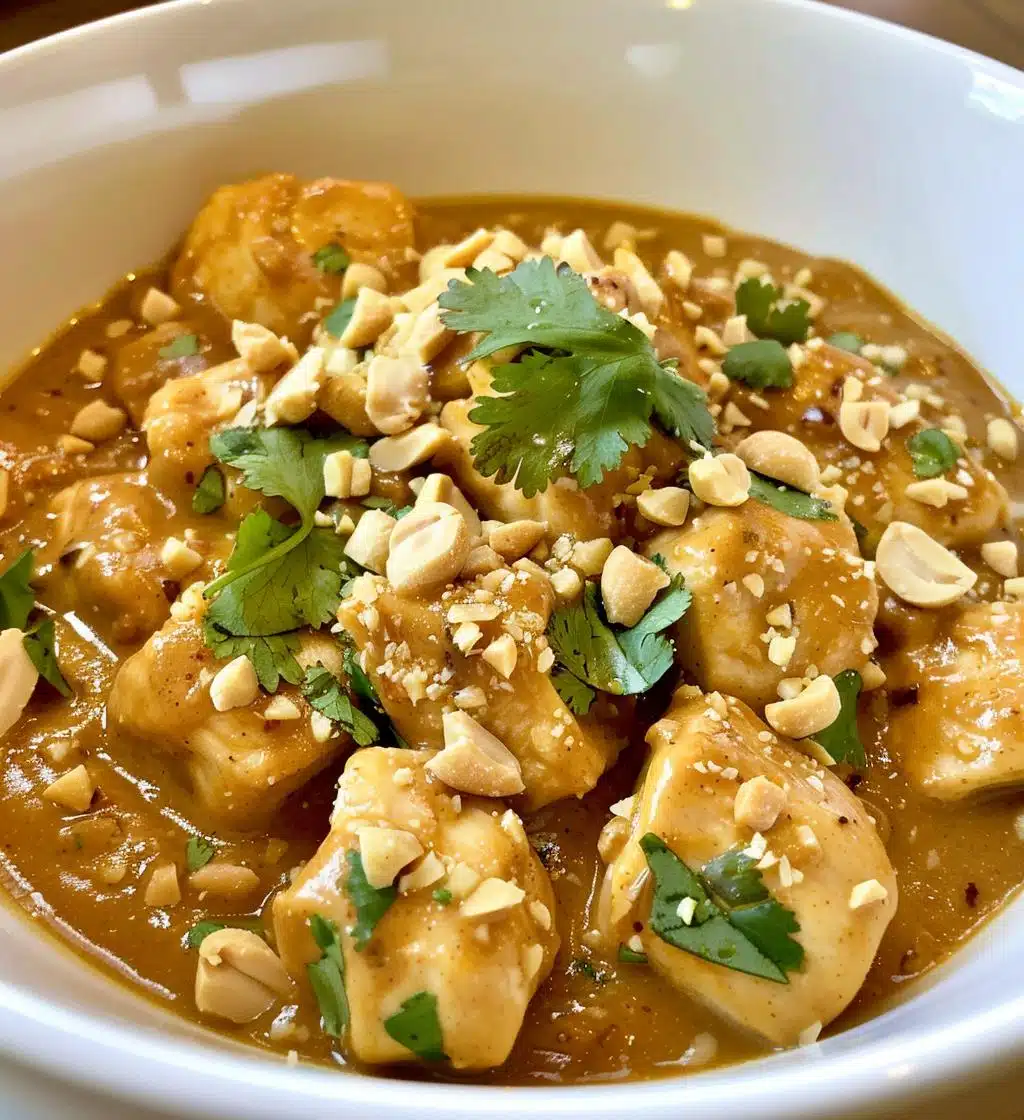 Thai Peanut Chicken - detail 1