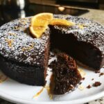 Traditional Black Treacle Citrus Sponge