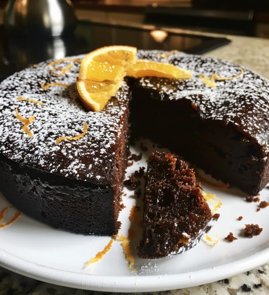 Traditional Black Treacle Citrus Sponge