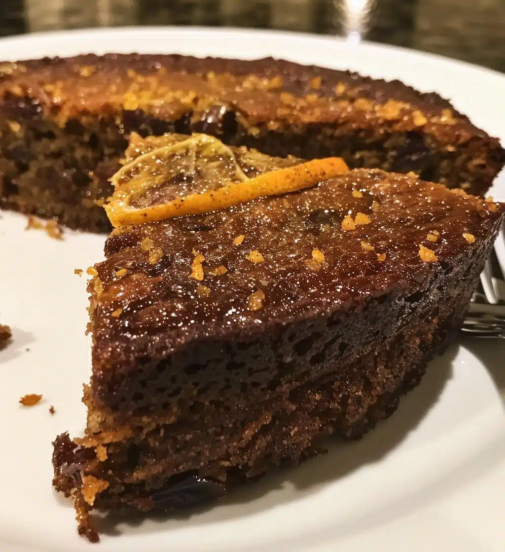 Traditional Spiced Orange & Date Cake - detail 1
