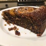 Traditional Spiced Orange & Date Cake