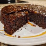 Treacle Fig Cake with Orange Zest Drizzle