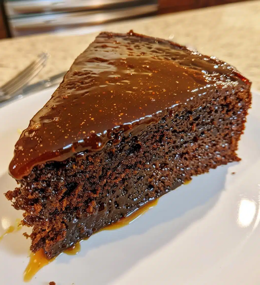 Treacle Ginger Cake with Orange Drizzle - detail 1