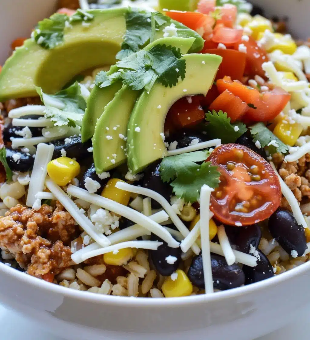 Turkey Taco Bowl - detail 1