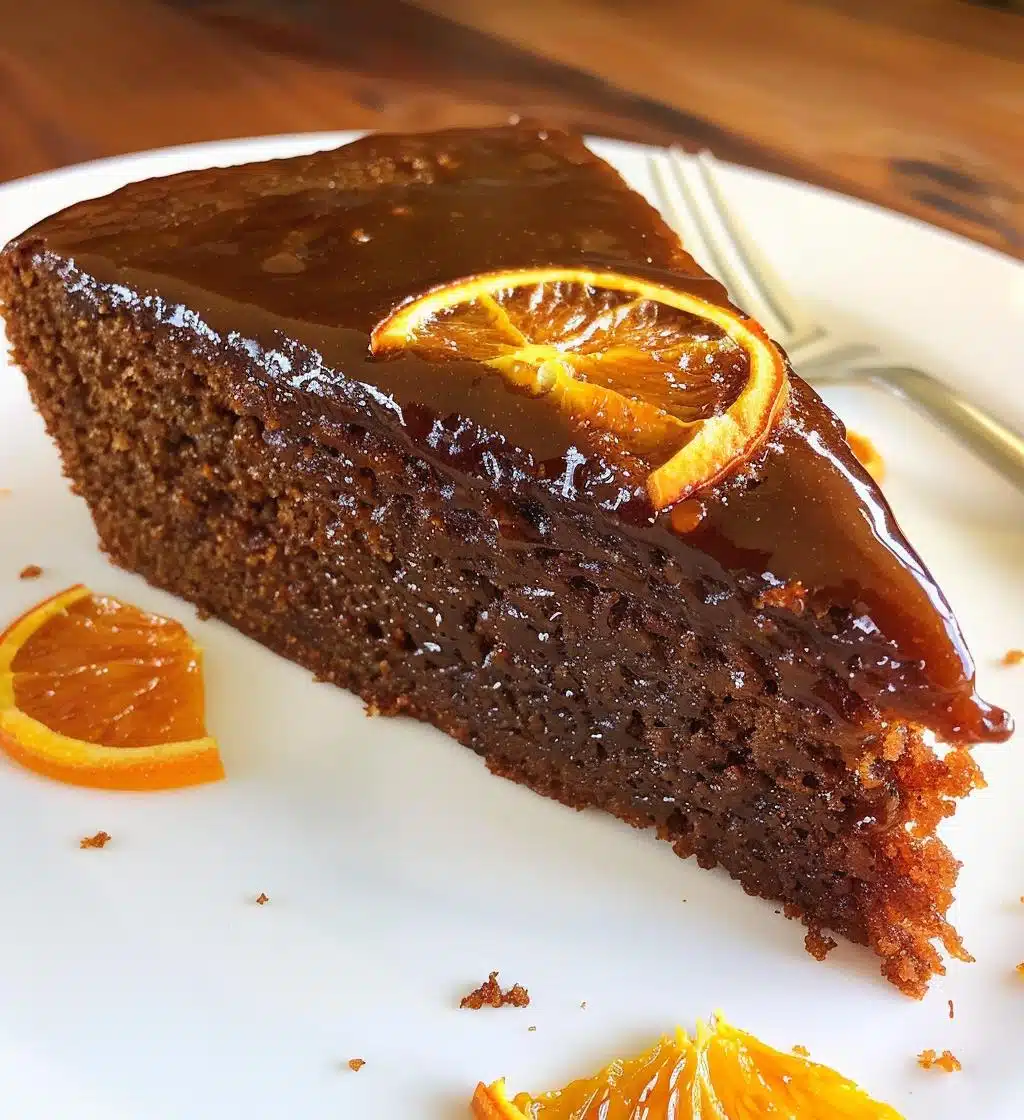 Victorian Treacle & Orange Peel Cake - detail 1