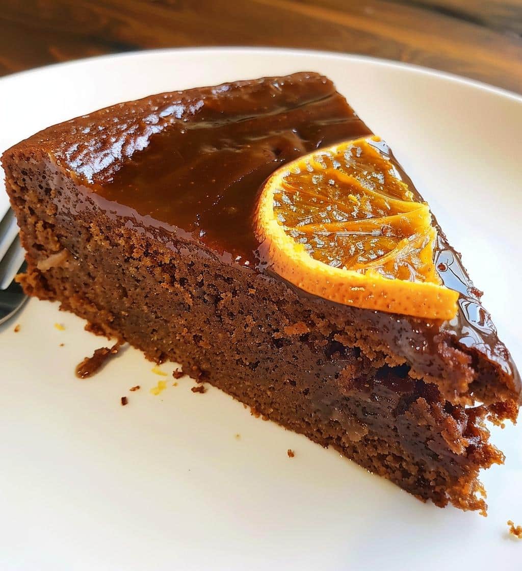 Victorian Treacle & Orange Peel Cake