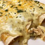 White Chicken Enchiladas