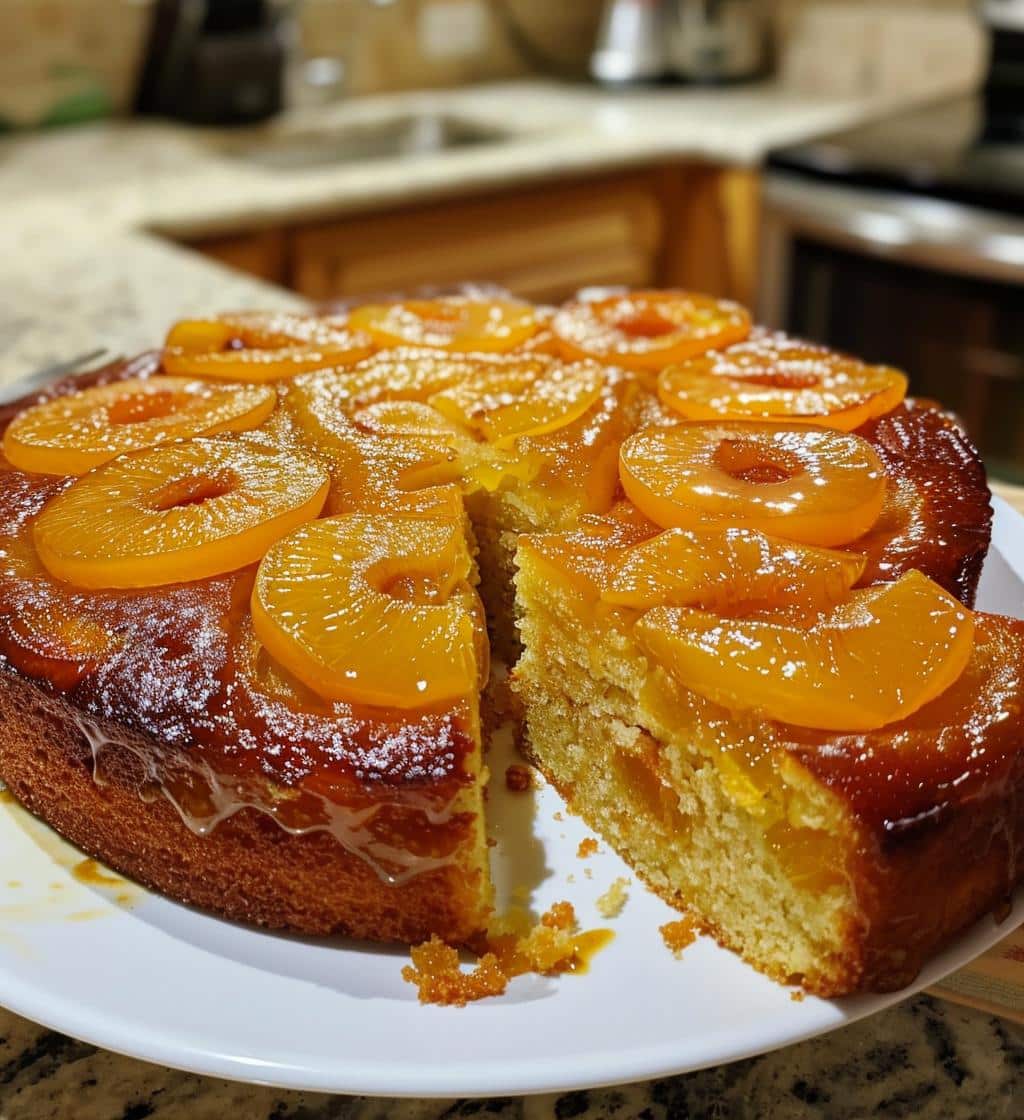 Apricot Upside Down Cake