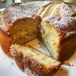 Banana Cream Cheese Pound Cake