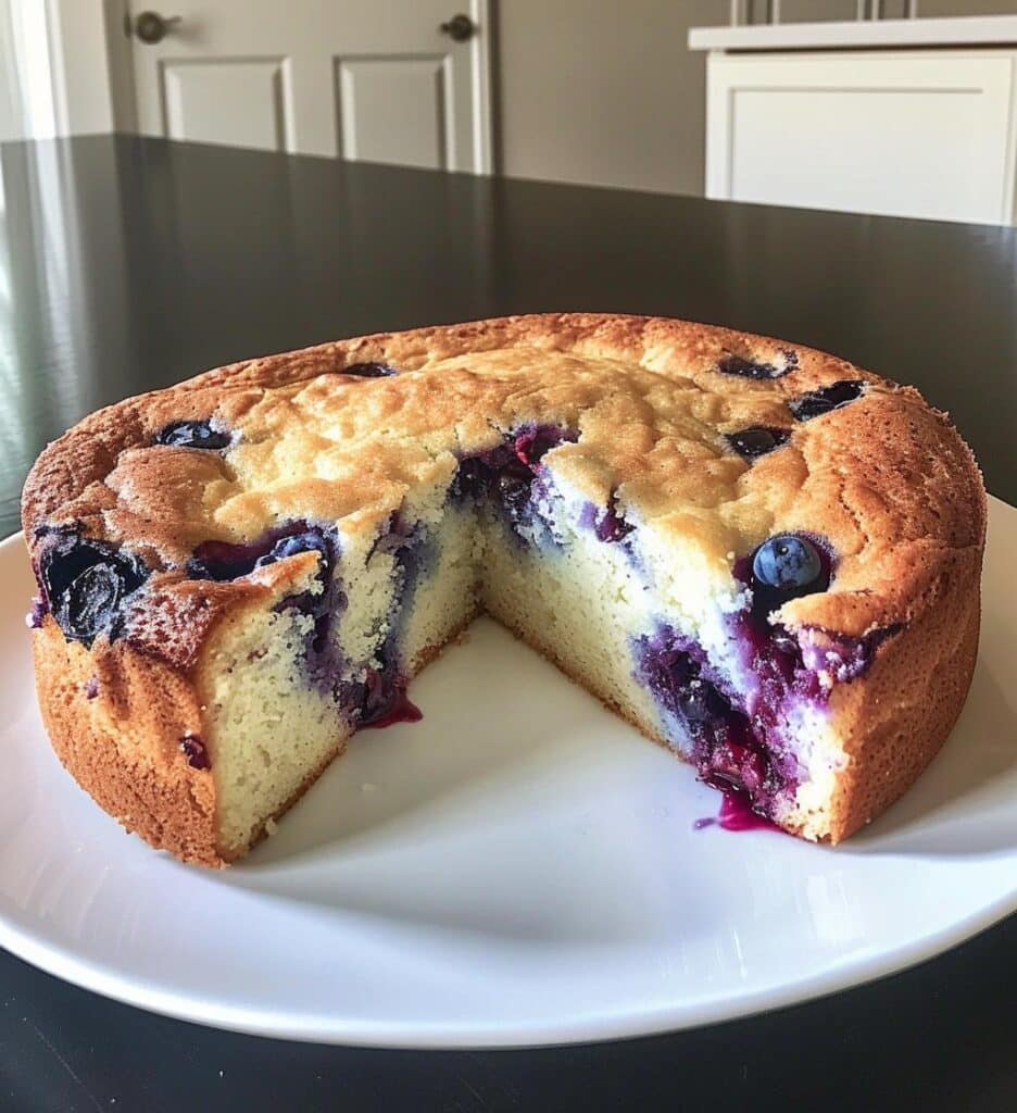 Blueberry Butter Cake
