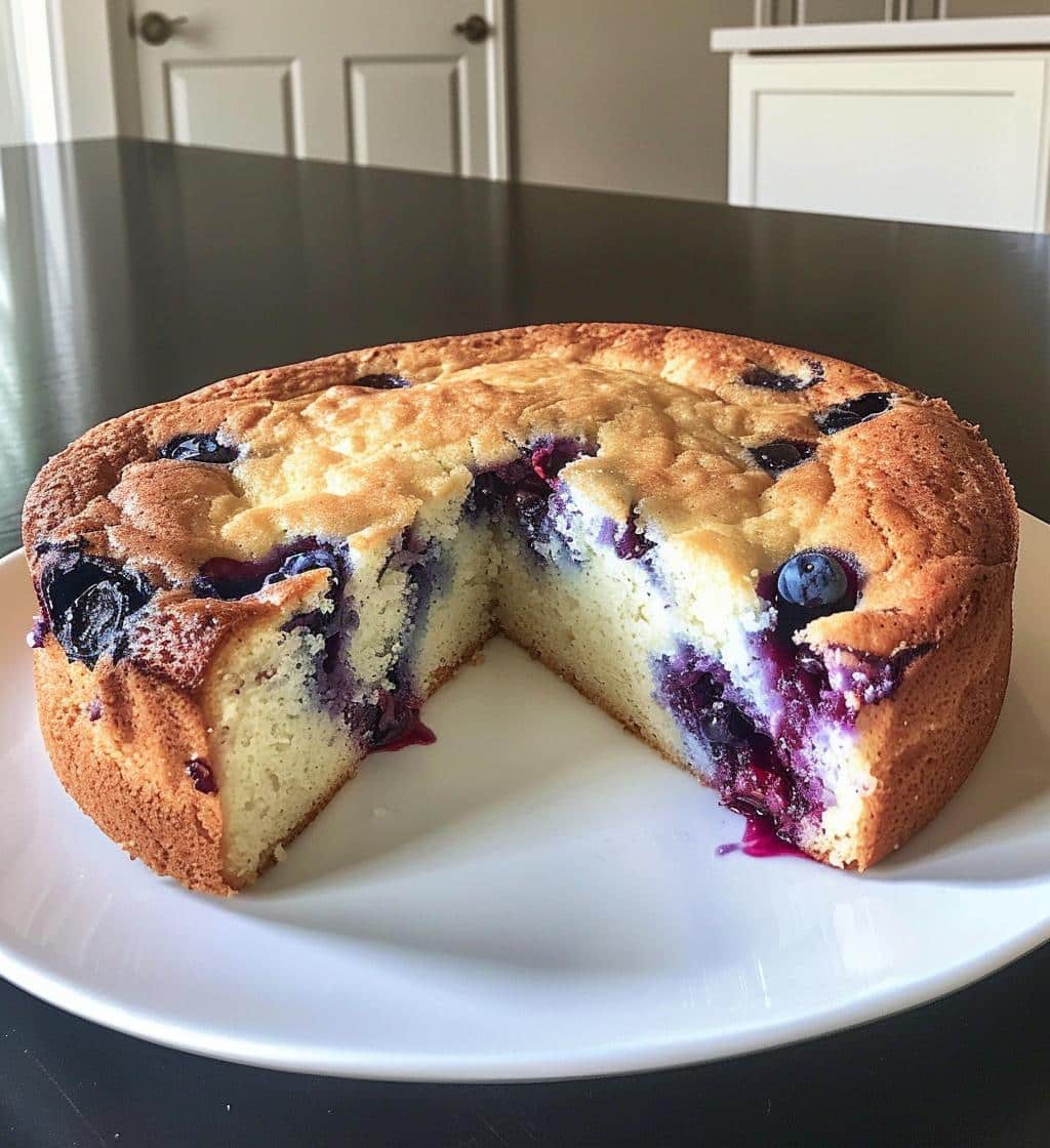 Blueberry Butter Cake