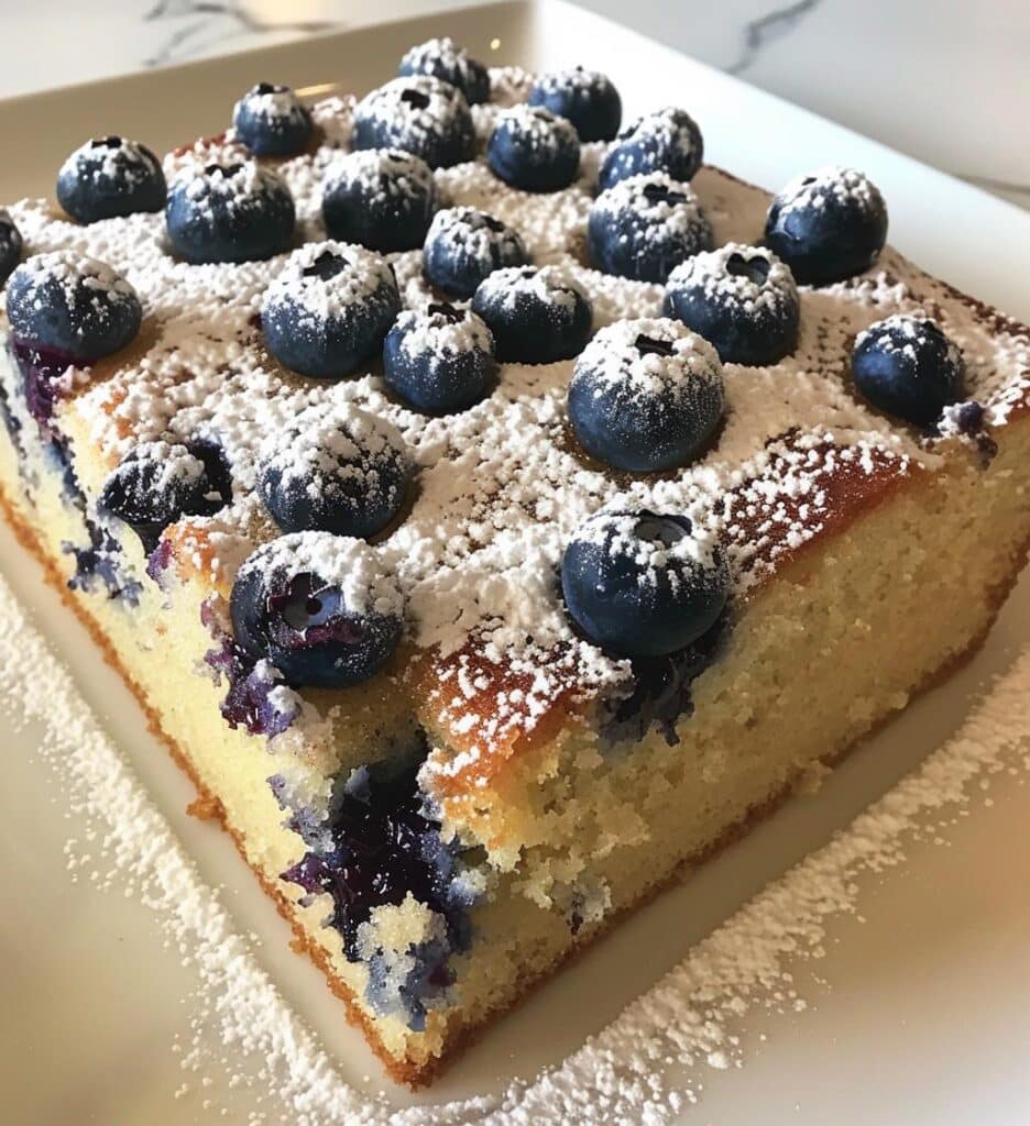Blueberry Sheet Cake