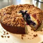 Blueberry Streusel Cake