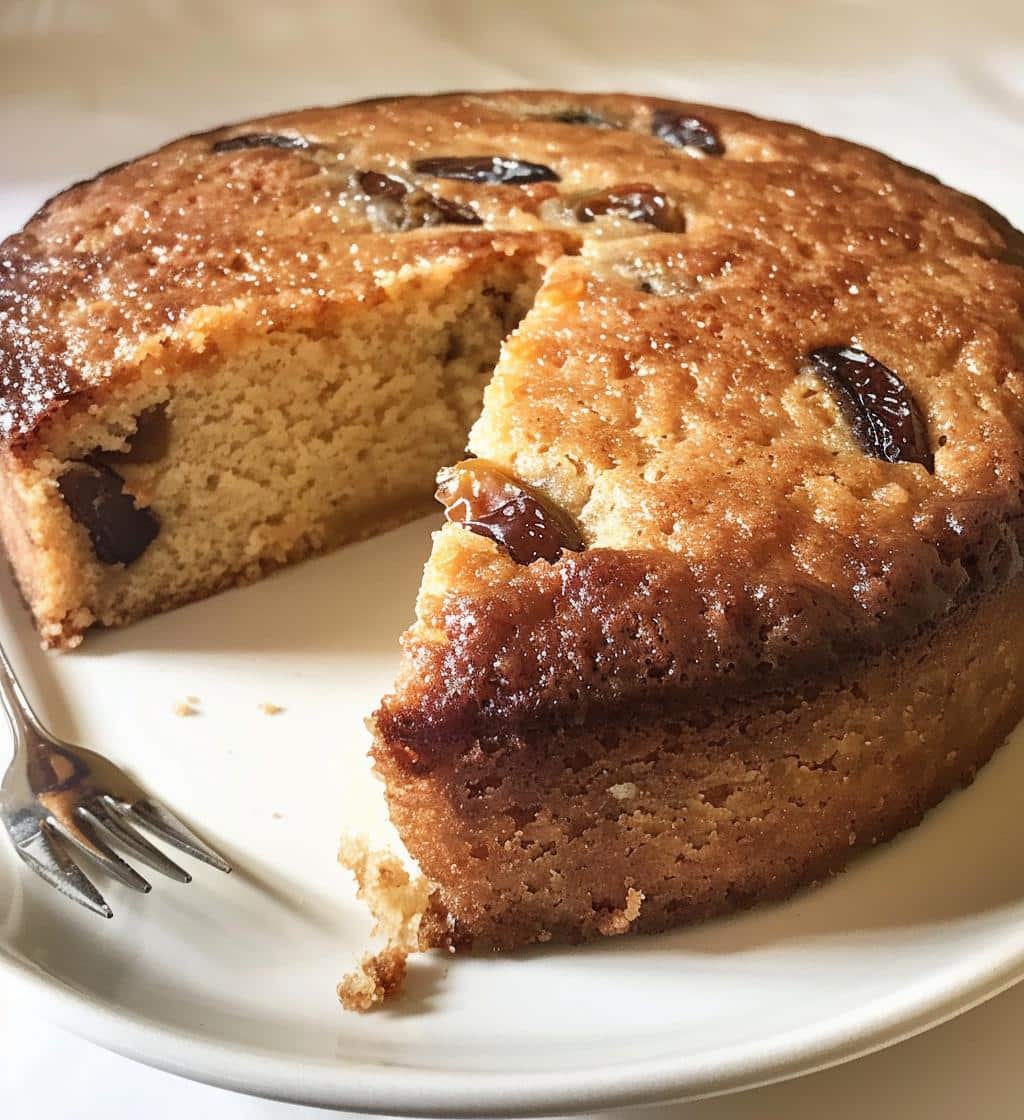 Brown Butter Date Tea Cake