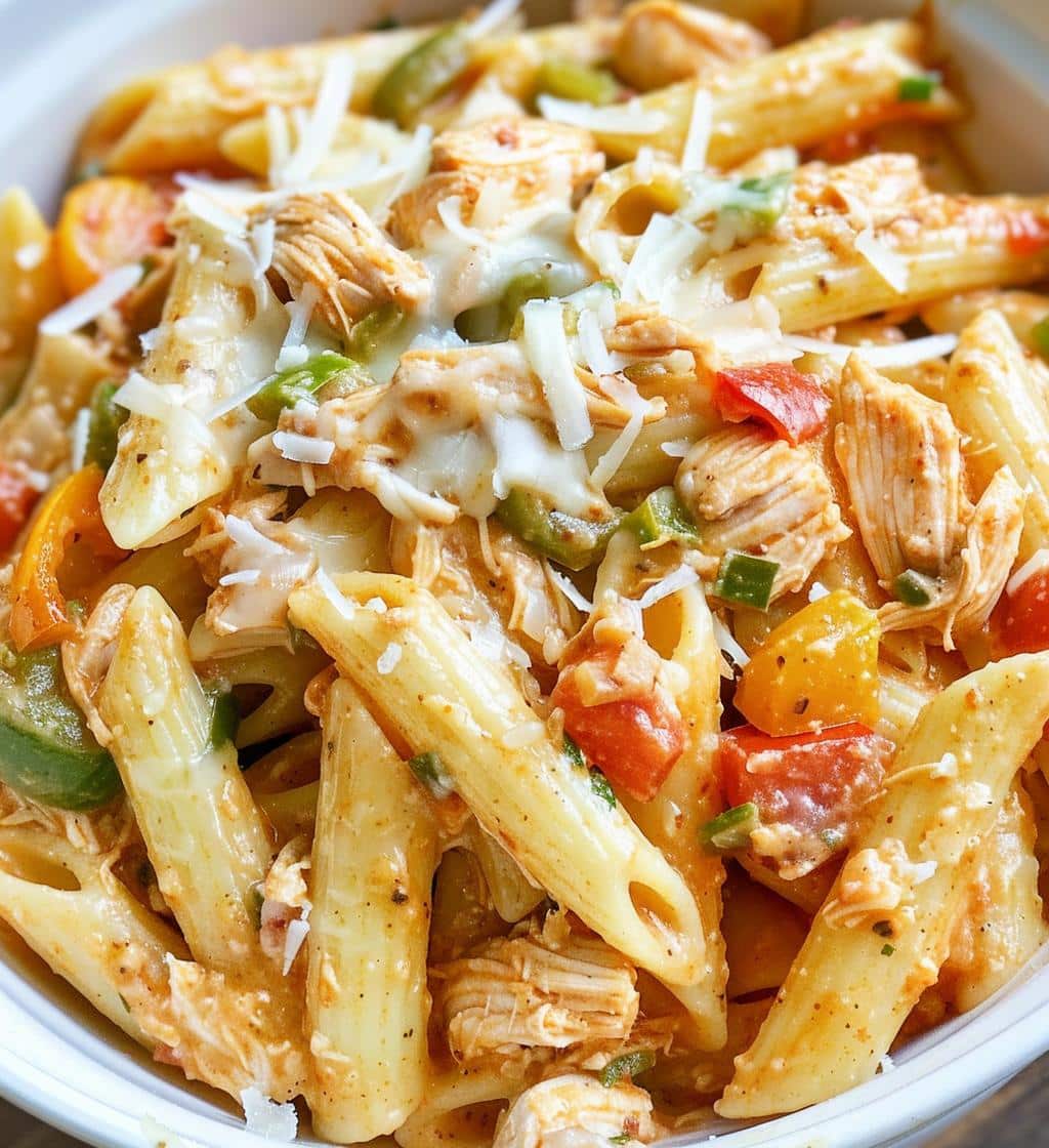 Cajun Chicken Pasta Crockpot