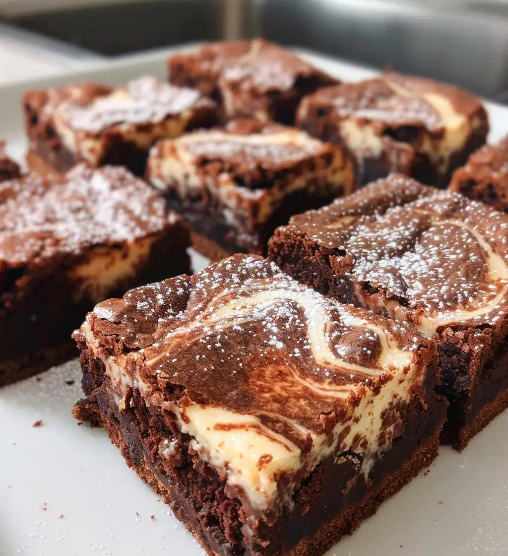Cheesecake Brownies