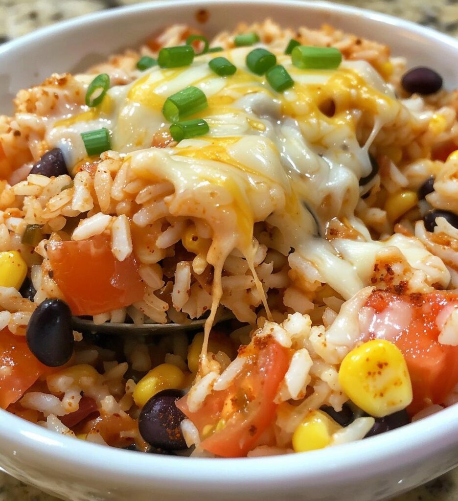 Cheesy Taco Rice