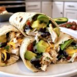 Chicken Avocado Burritos