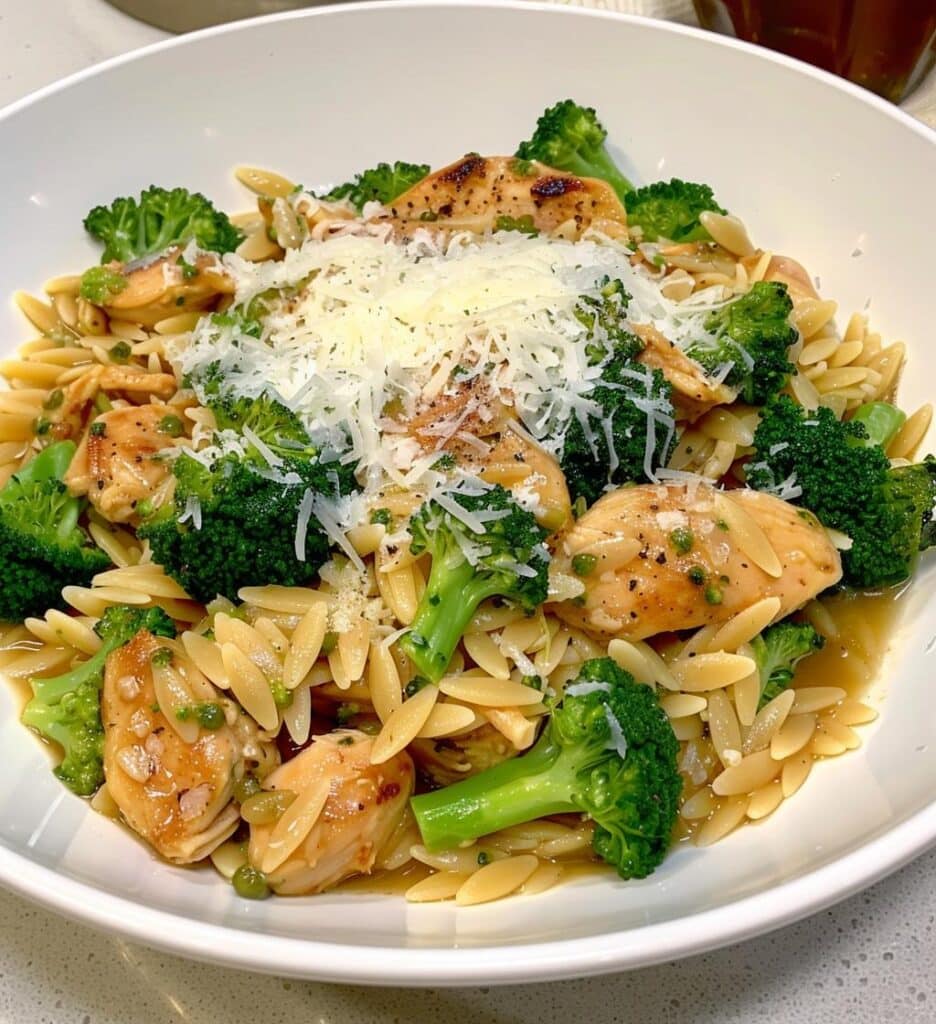 Chicken Broccoli Orzo