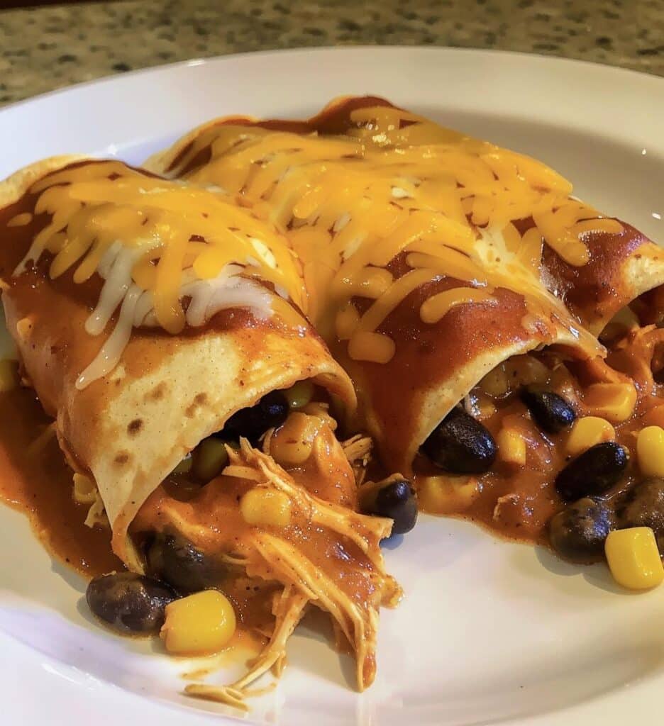 Chicken Enchiladas Crockpot