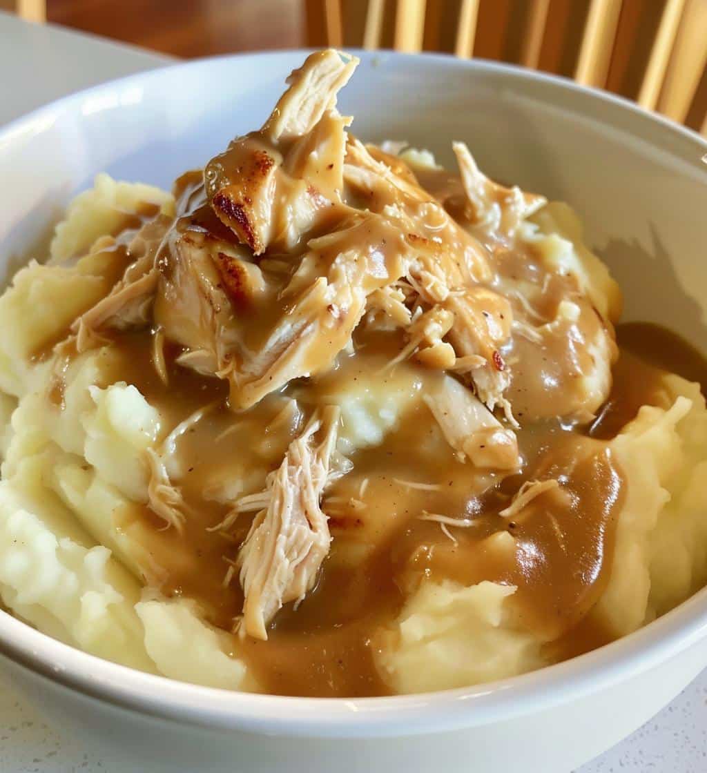 Chicken Mashed Potato Bowls