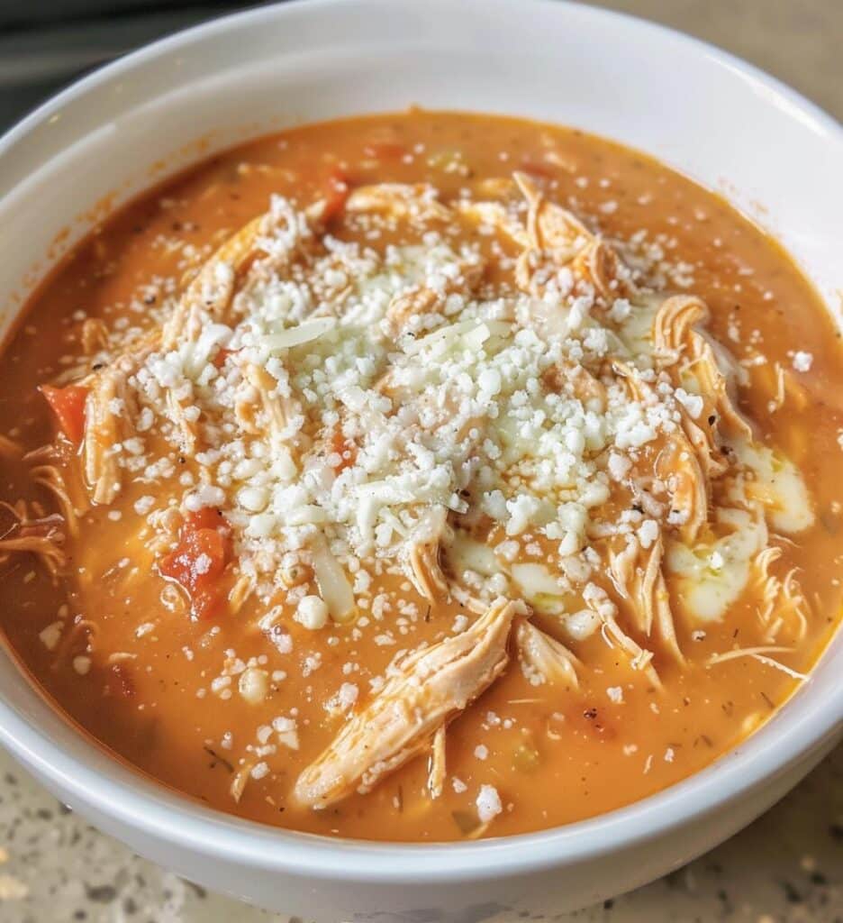 Chicken Parmesan Soup