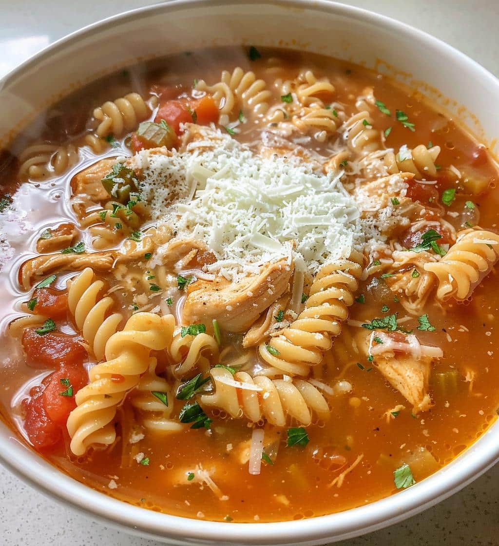 Chicken Parmesan Soup Crockpot