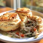 Chicken Pot Pie Biscuits