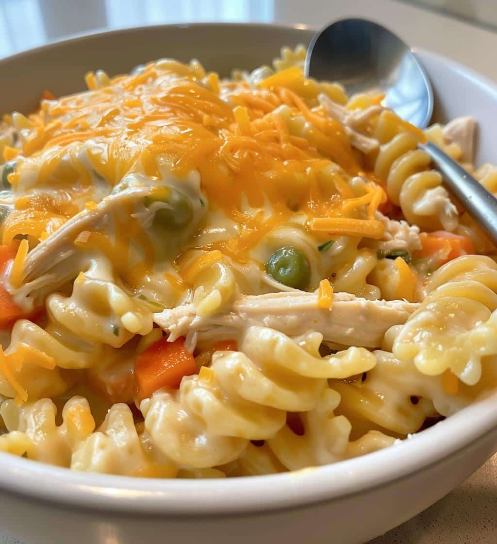 Chicken Pot Pie Pasta
