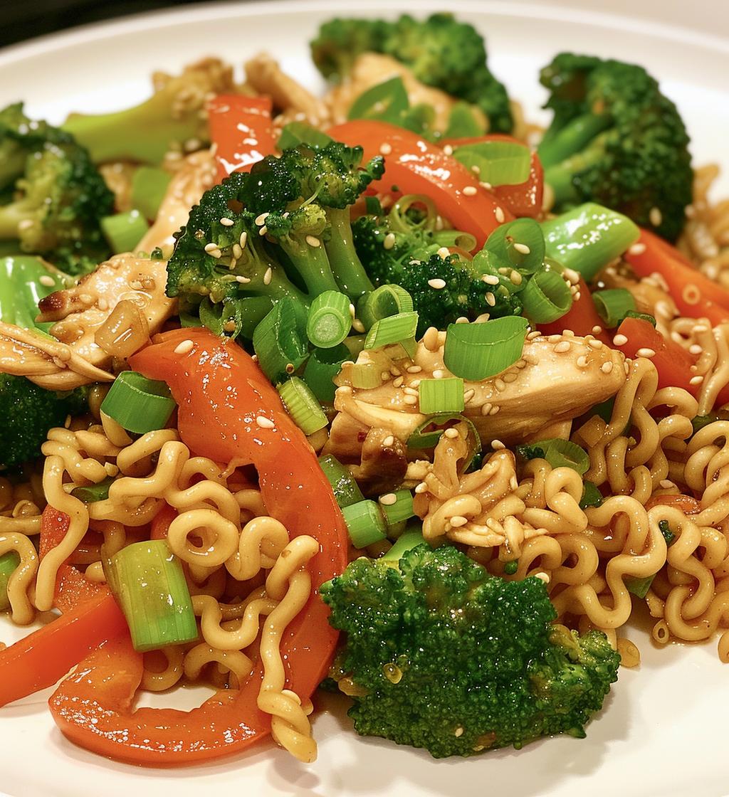 Chicken Ramen Stir Fry