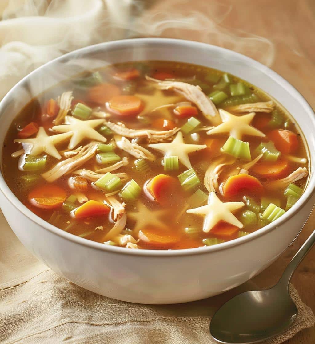 Chicken Stars Soup