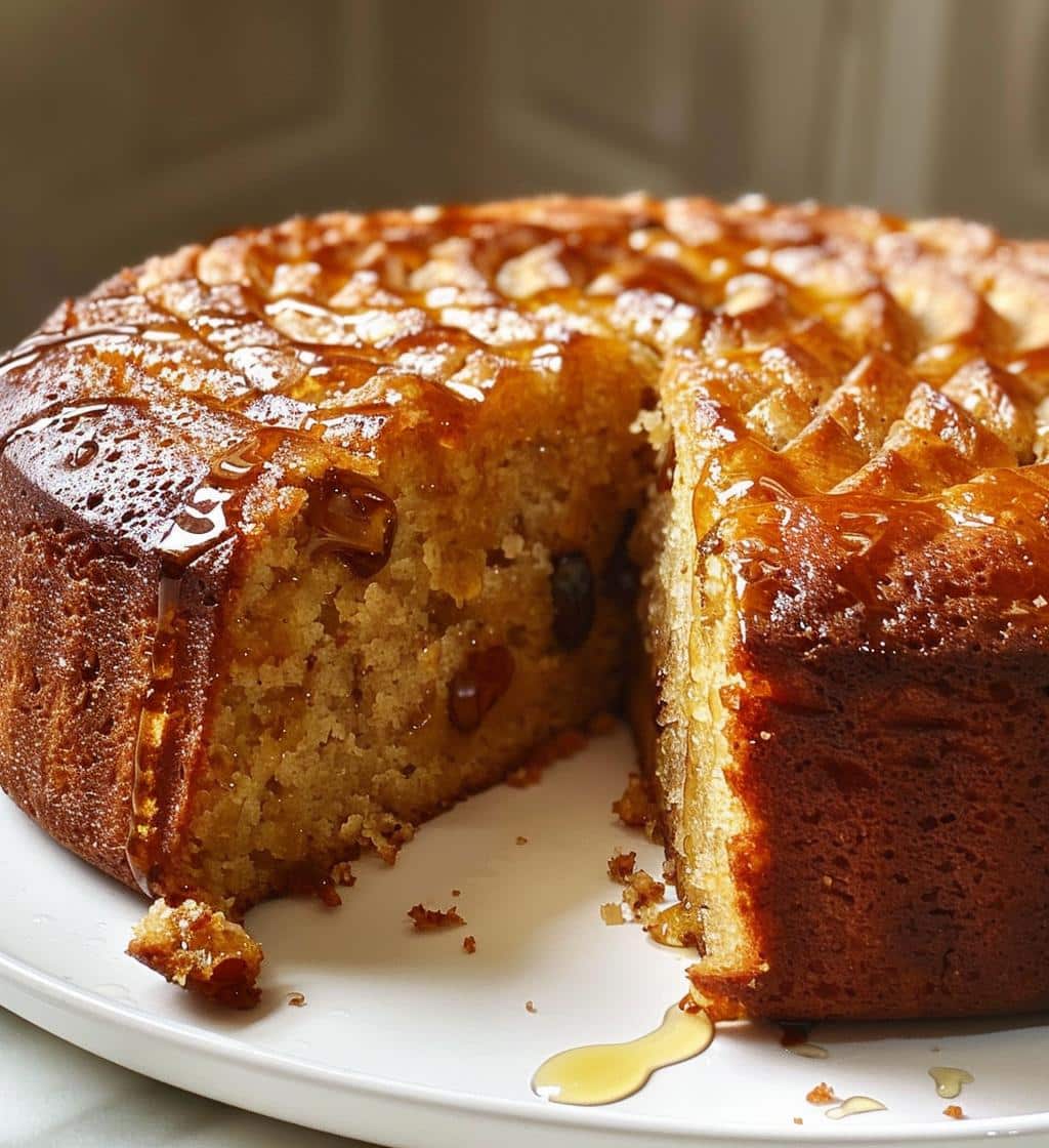 Date and Golden Syrup Cake