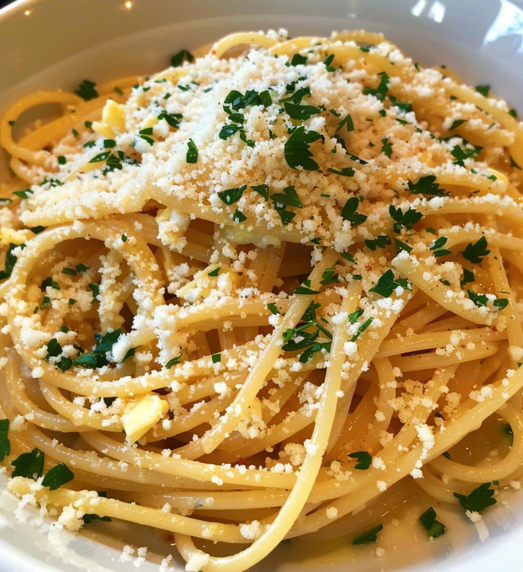 Garlic Bread Pasta