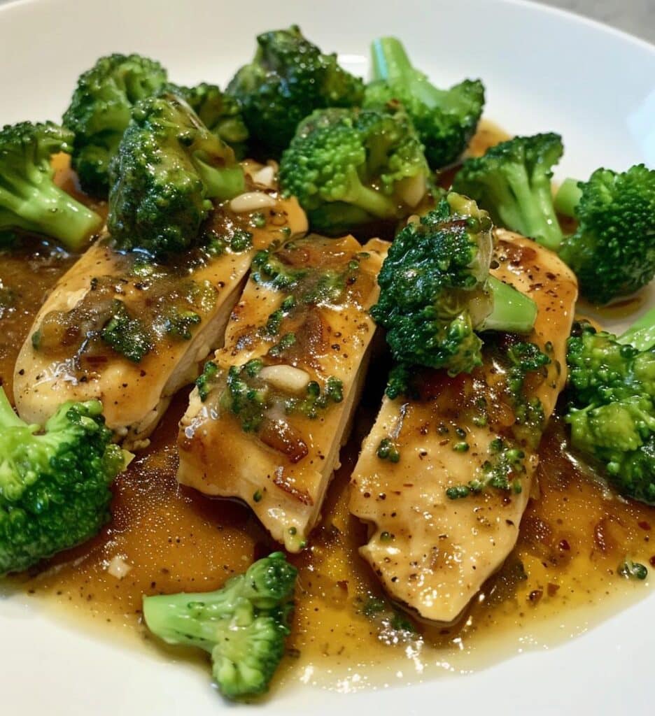 Garlic Butter Chicken Broccoli