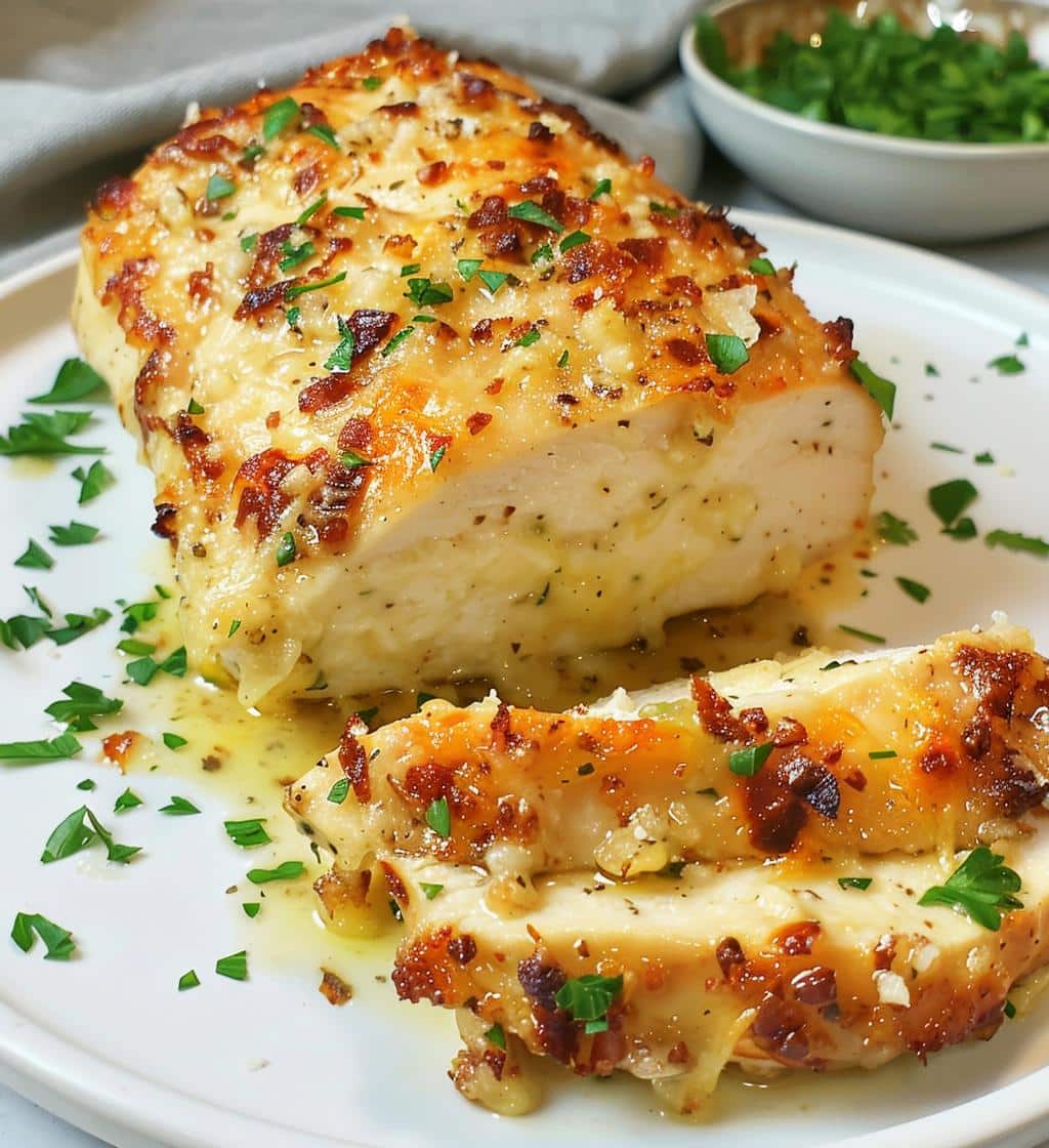 Garlic Parmesan Chicken fillet