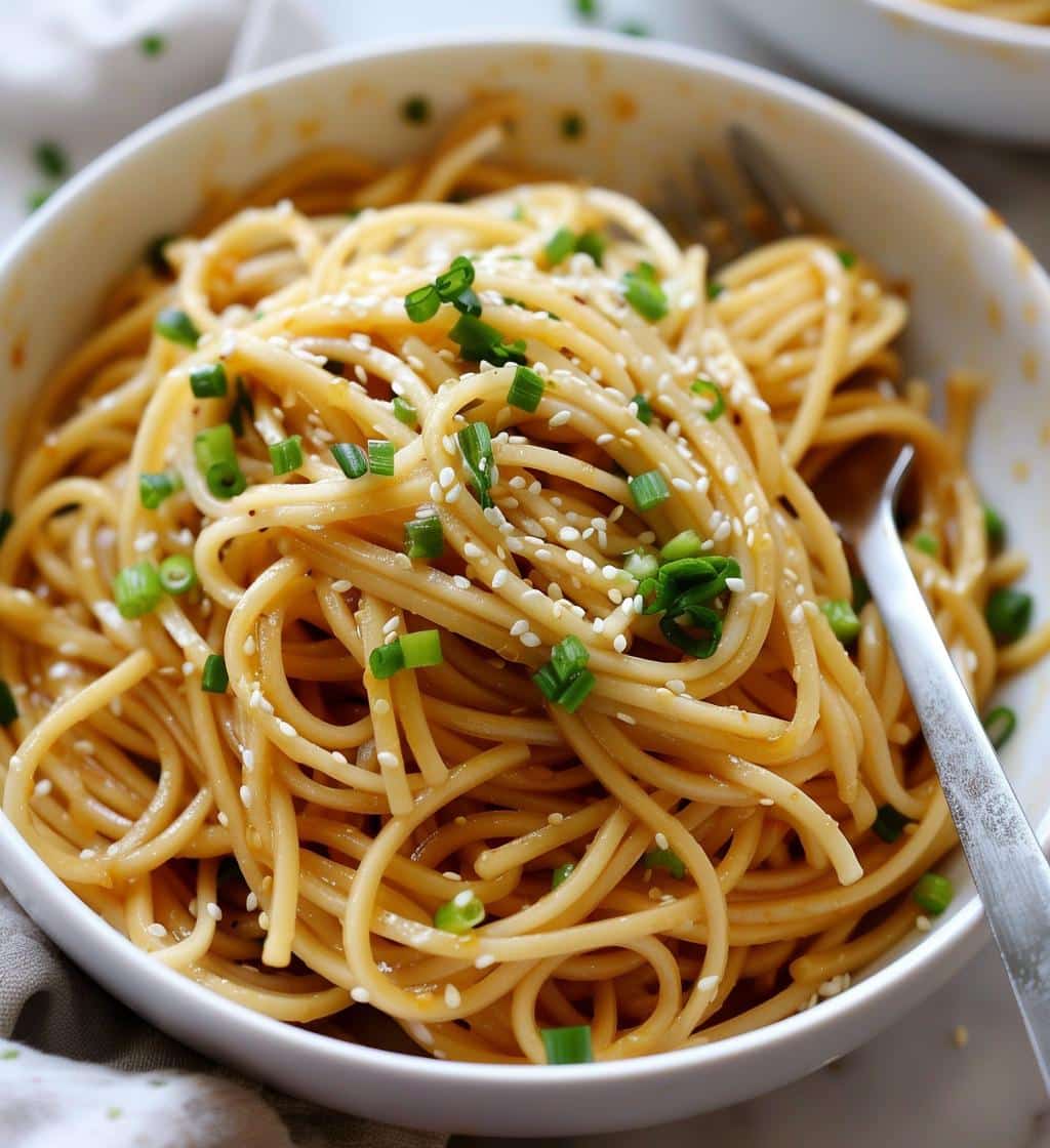 Garlic Sesame Noodles