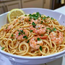 Garlic Shrimp Pasta: A Savory Delight in 25 Minutes