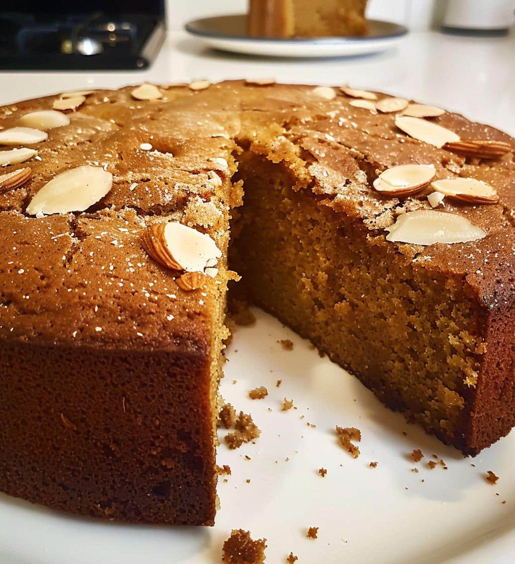 Ginger Almond Spice Cake