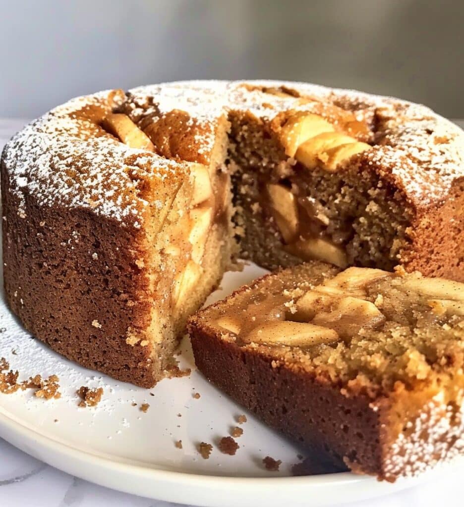 Ginger Apple Tea Cake