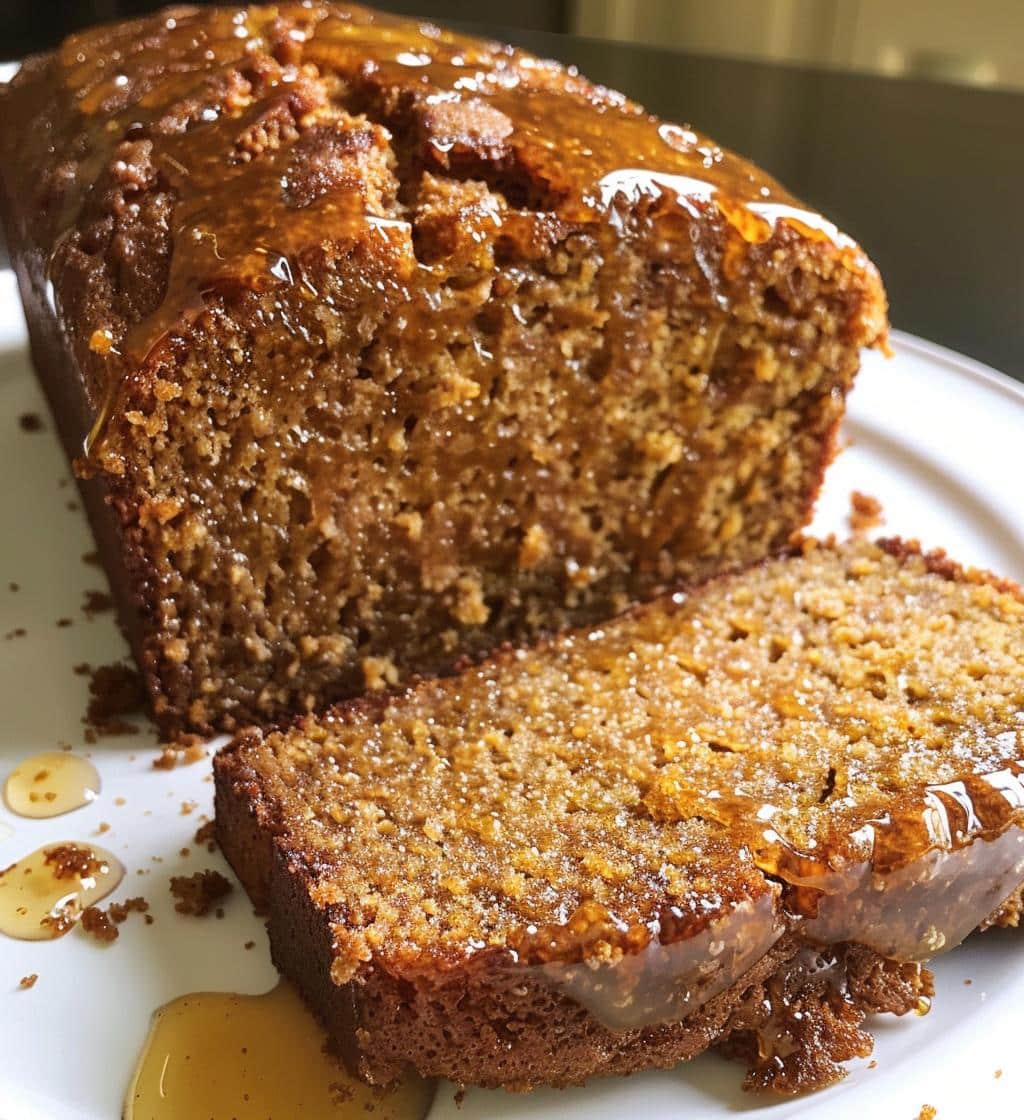 Ginger Honey Loaf Cake