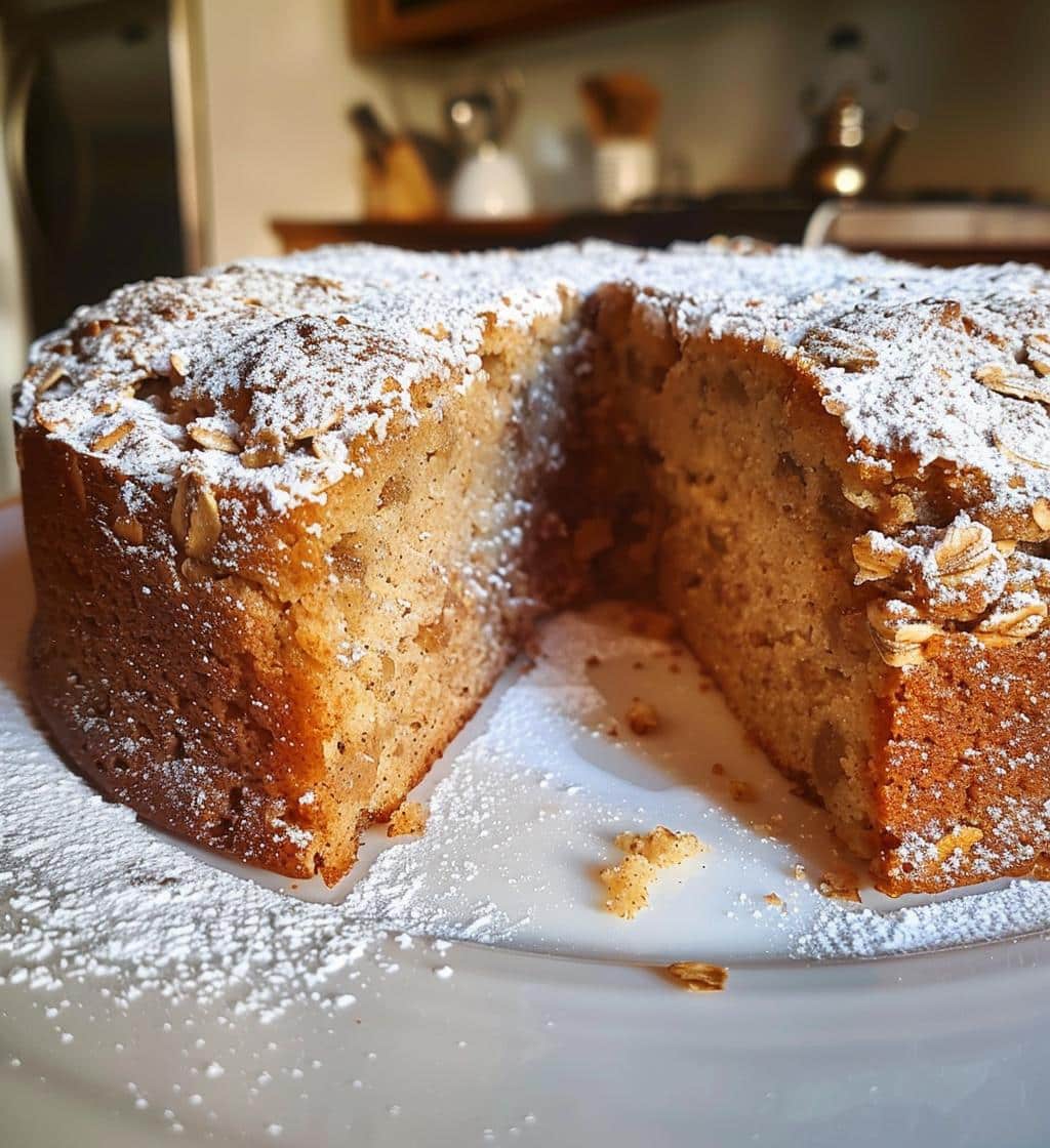 Ginger Oat Tea Cake