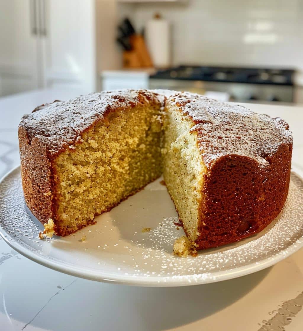 Ginger Vanilla Spice Cake