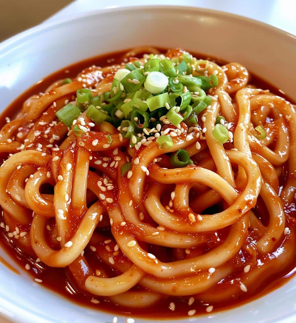 Gochujang Udon Noodles