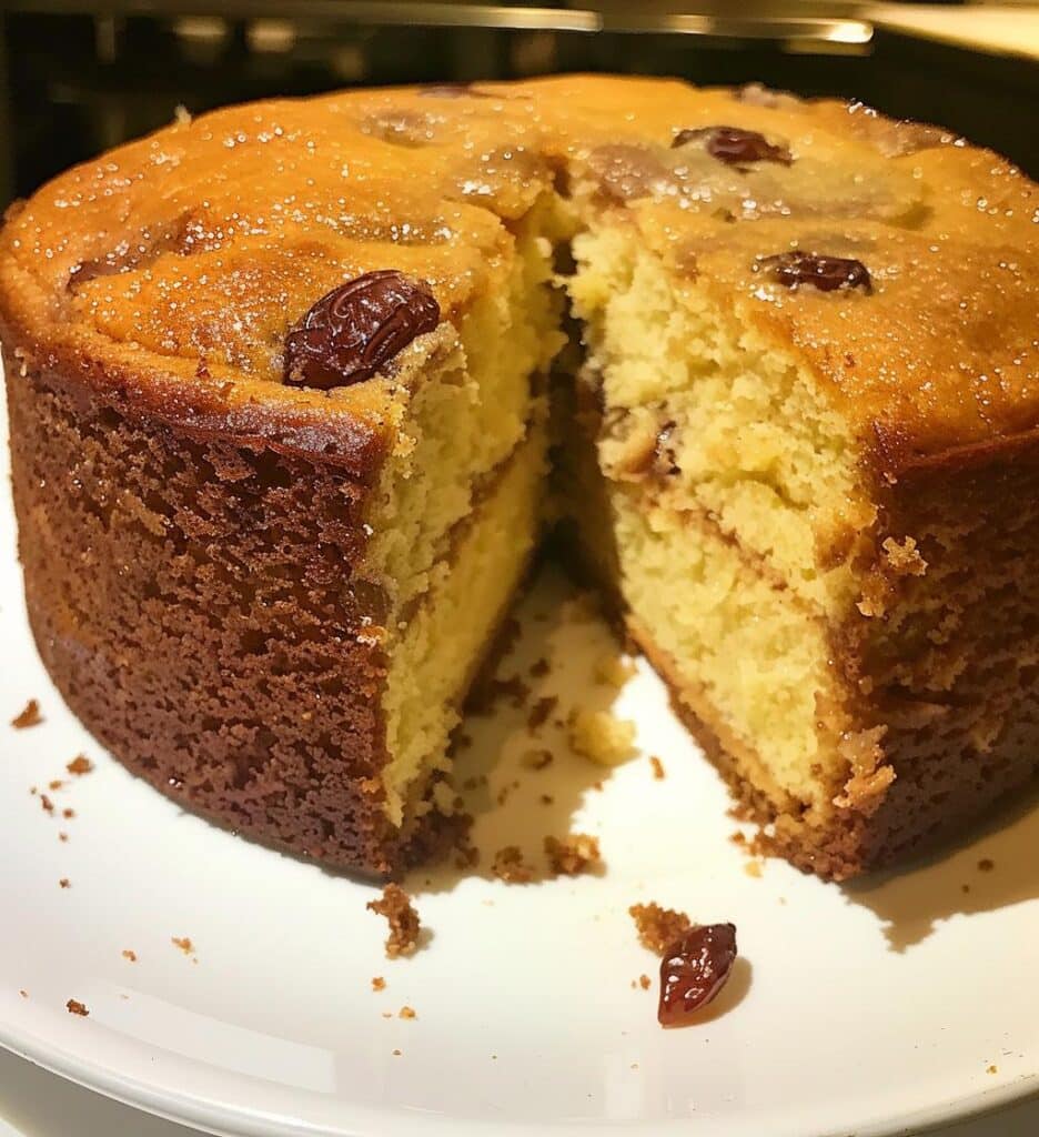 Homestyle Date Butter Cake