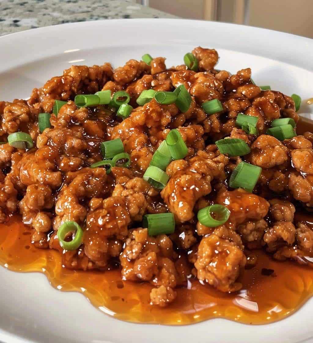 Honey Garlic Ground Turkey