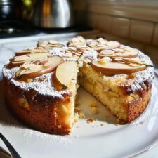 Honey Pear Almond Cake: 7 Layers of Irresistible Delight