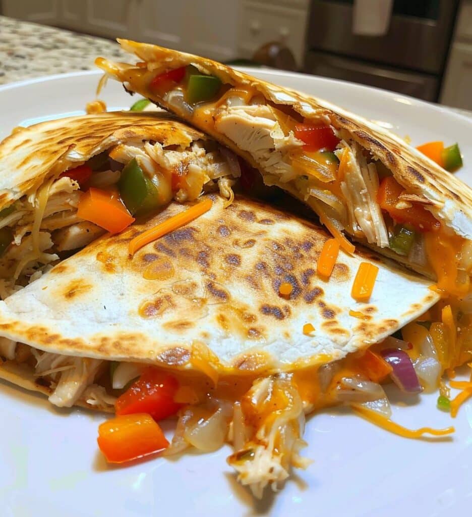 Hot Honey Chicken Quesadilla