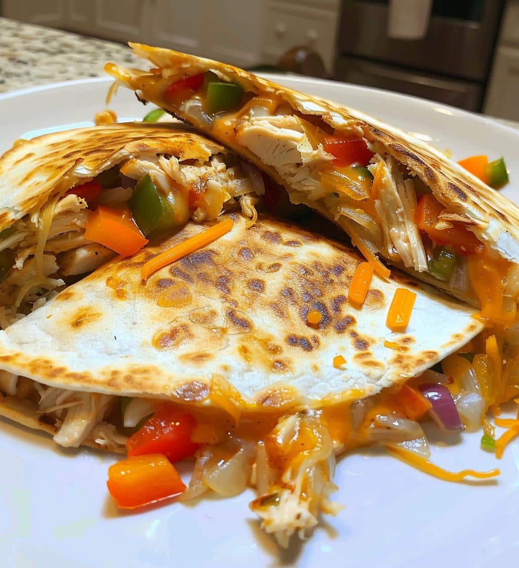Hot Honey Chicken Quesadilla