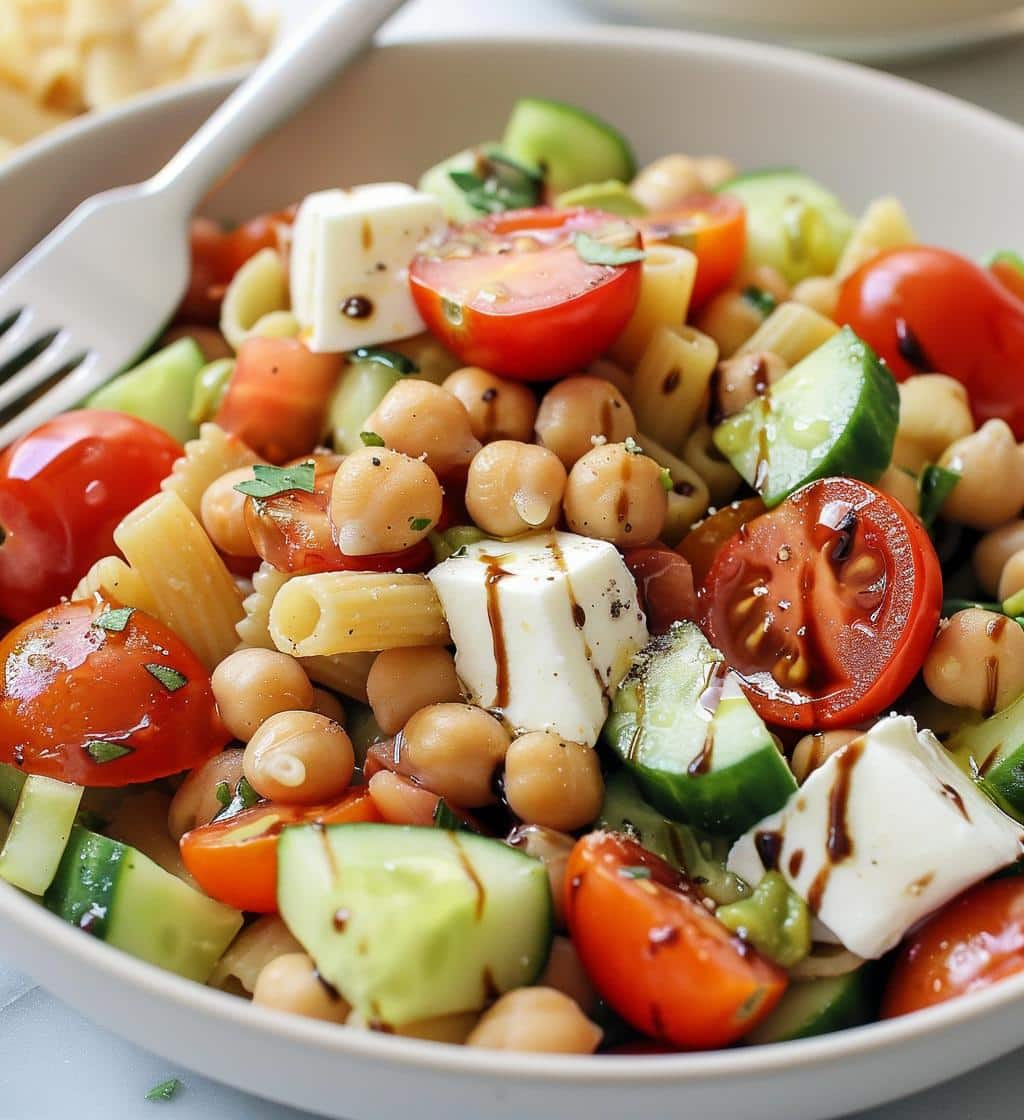 Italian Pasta Salad High Protein